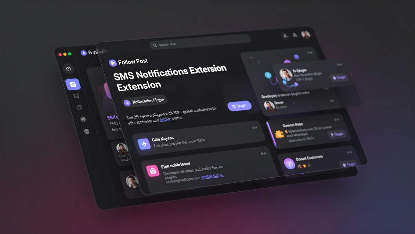 Preview of Follow Post - SMS Notifications Extension