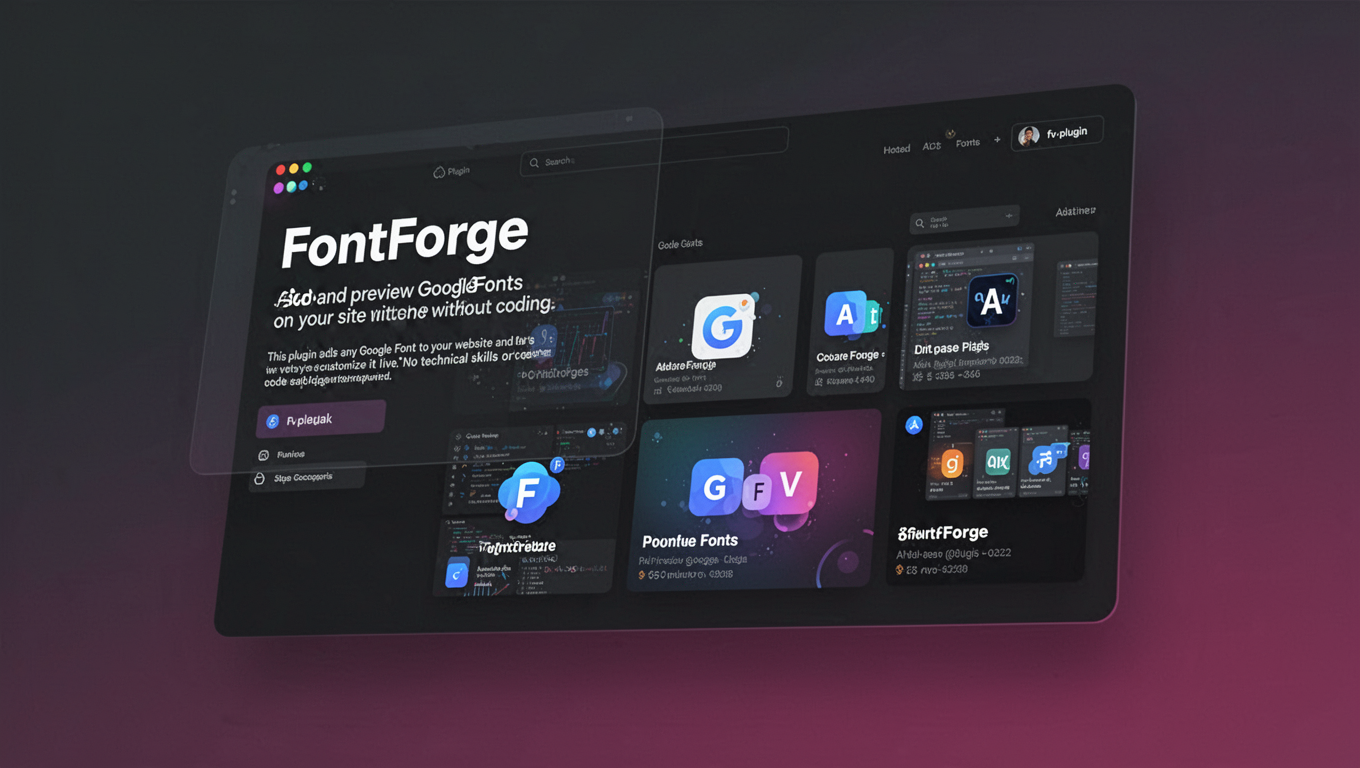 Preview of FontForge