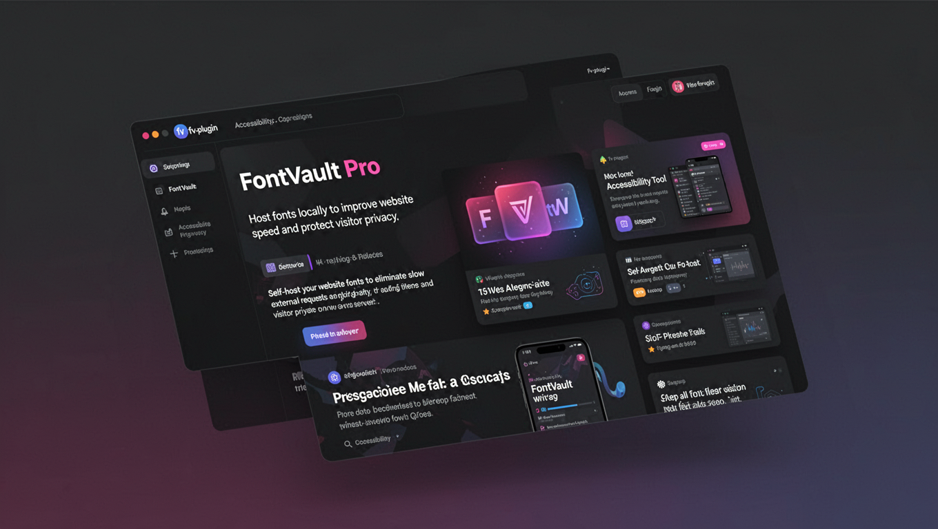 Preview of FontVault Pro