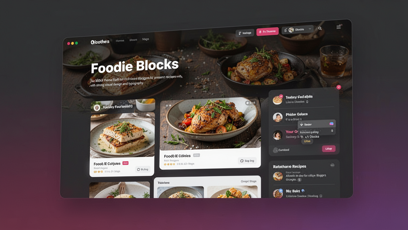 Preview of Foodie Blocks