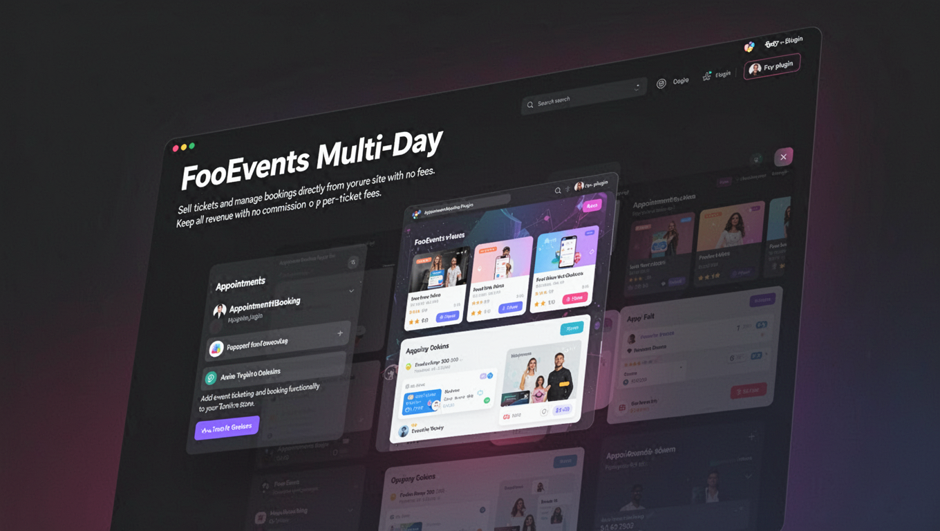 Preview of FooEvents Multi-Day