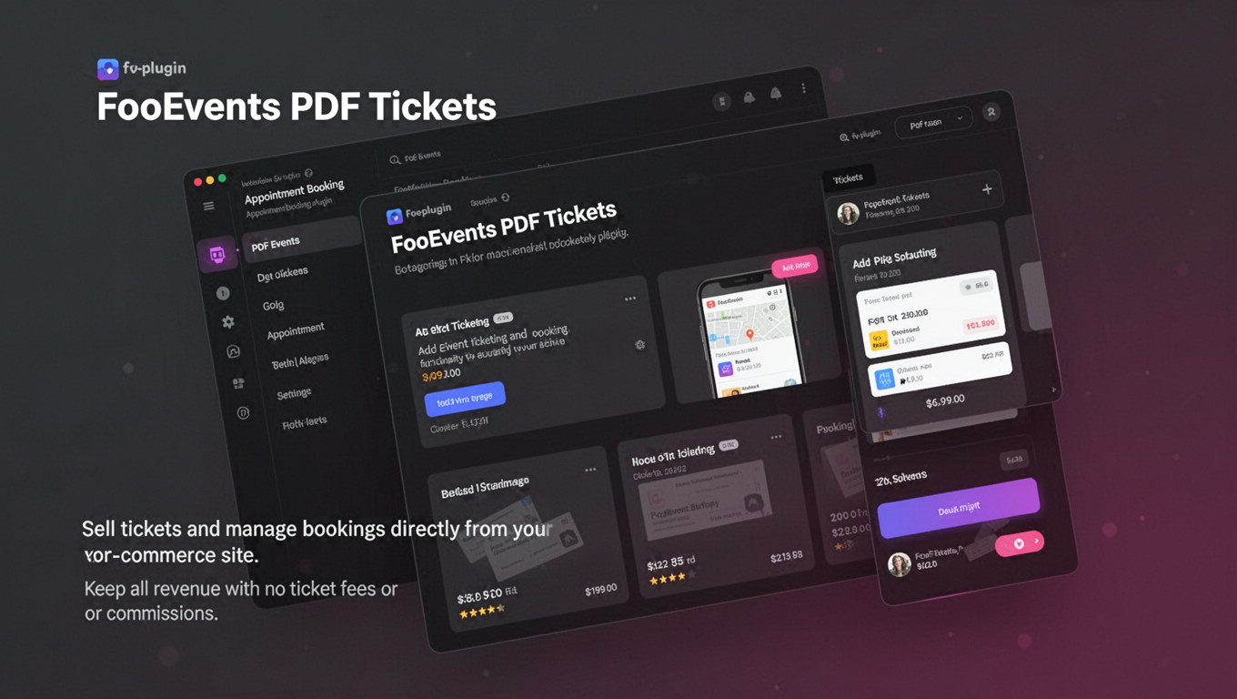 Preview of FooEvents PDF Tickets
