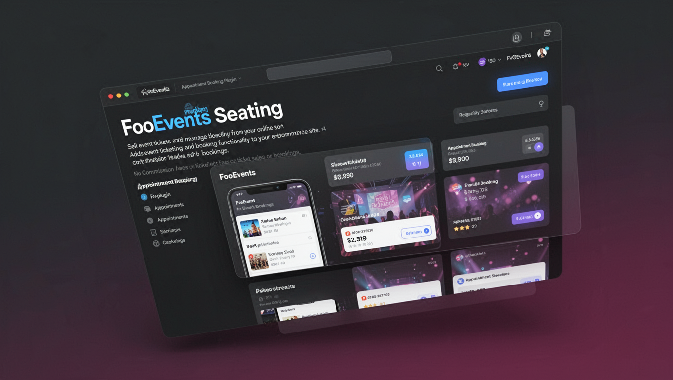 Preview of FooEvents Seating