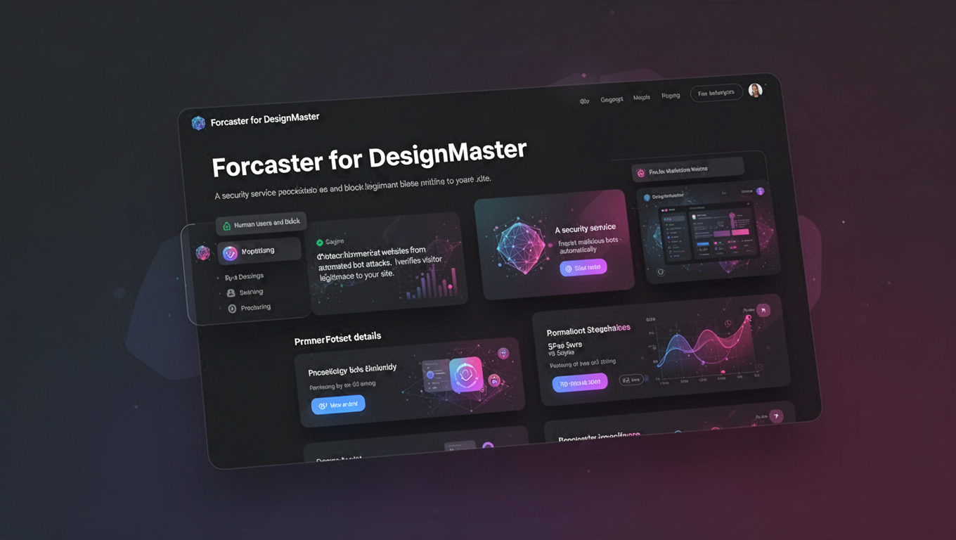 Preview of Forcaster for DesignMaster