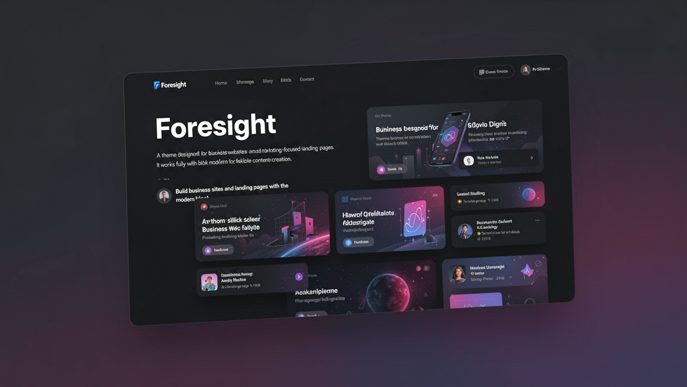 Preview of Foresight