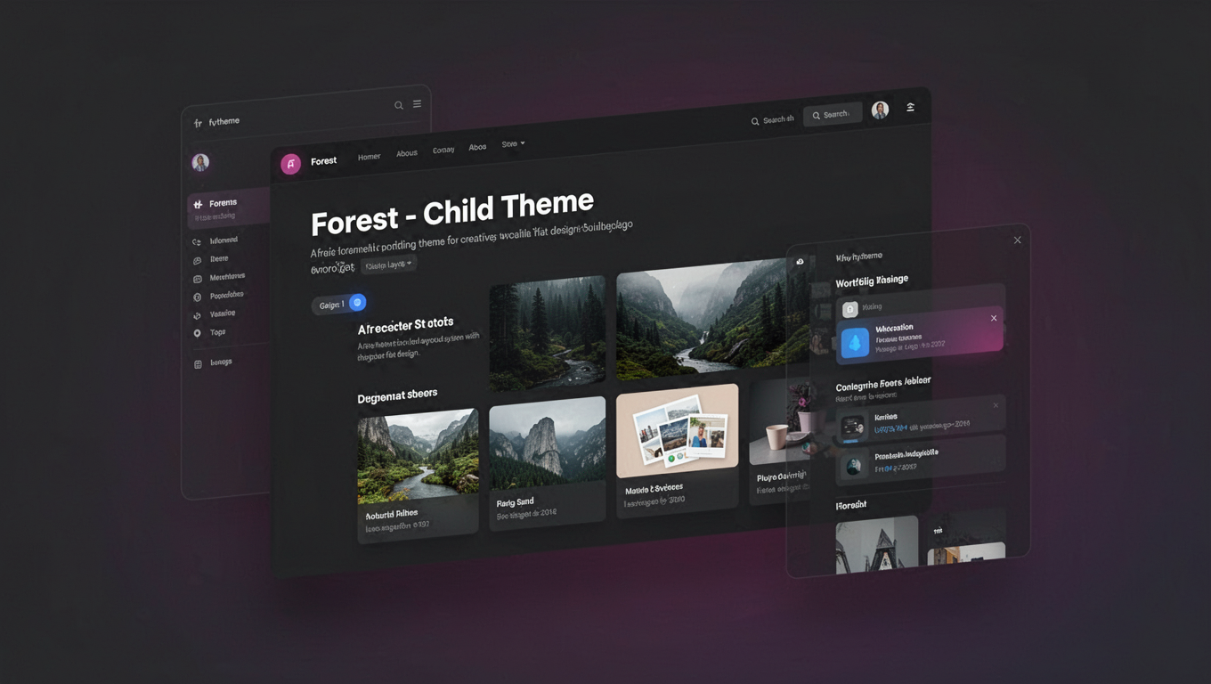 Preview of Forest - Child Theme
