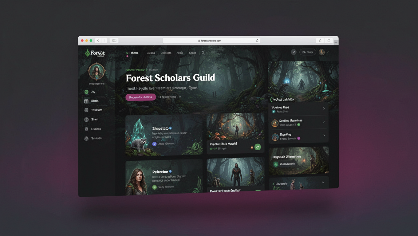 Preview of Forest Scholars Guild