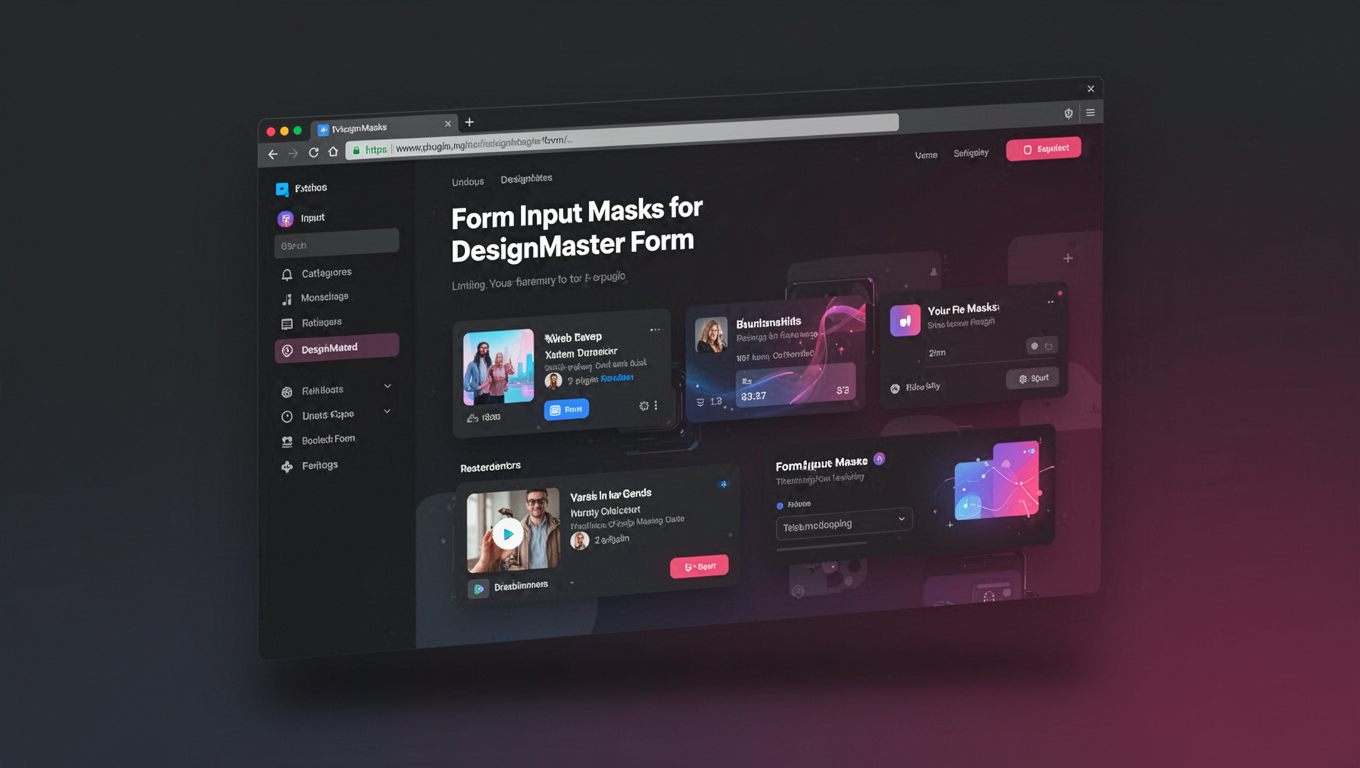 Preview of Form Input Masks for DesignMaster Form
