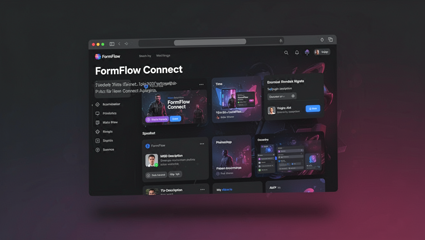 Preview of FormFlow Connect