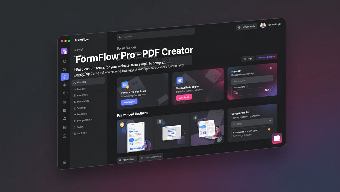 Preview of FormFlow Pro - PDF Creator
