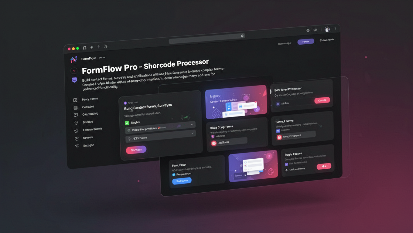 Preview of FormFlow Pro - Shorcode Processor
