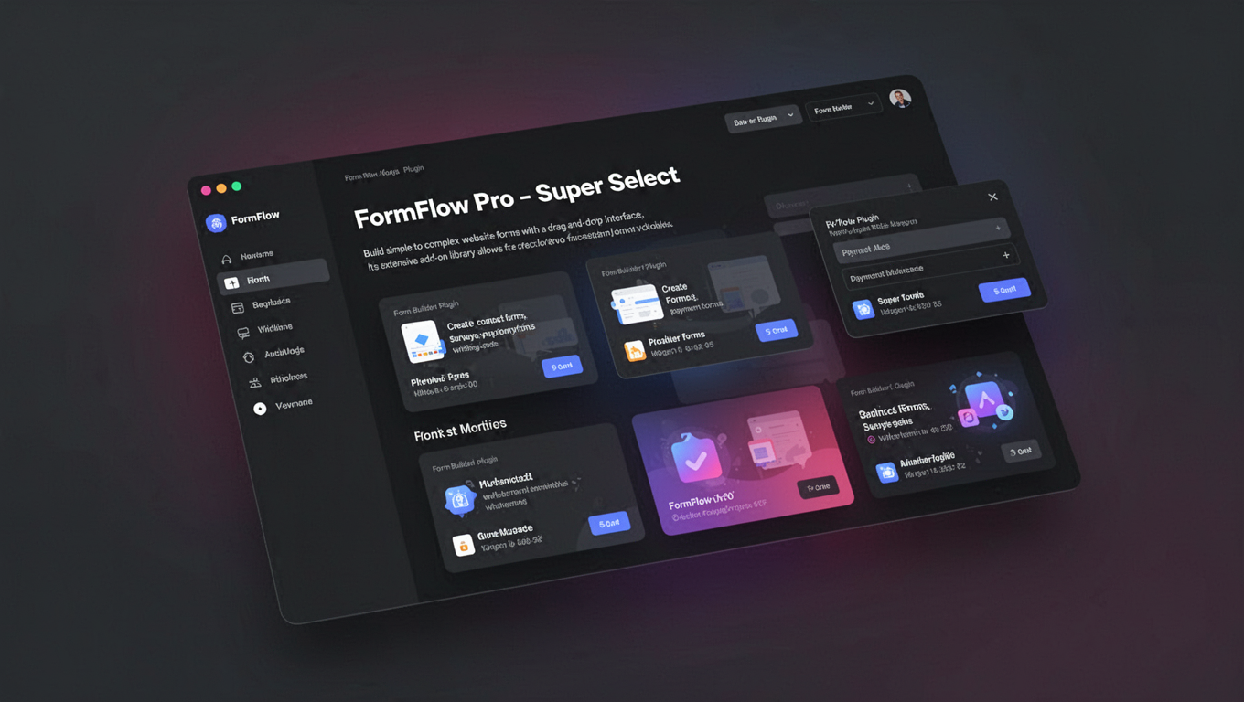 Preview of FormFlow Pro - Super Select