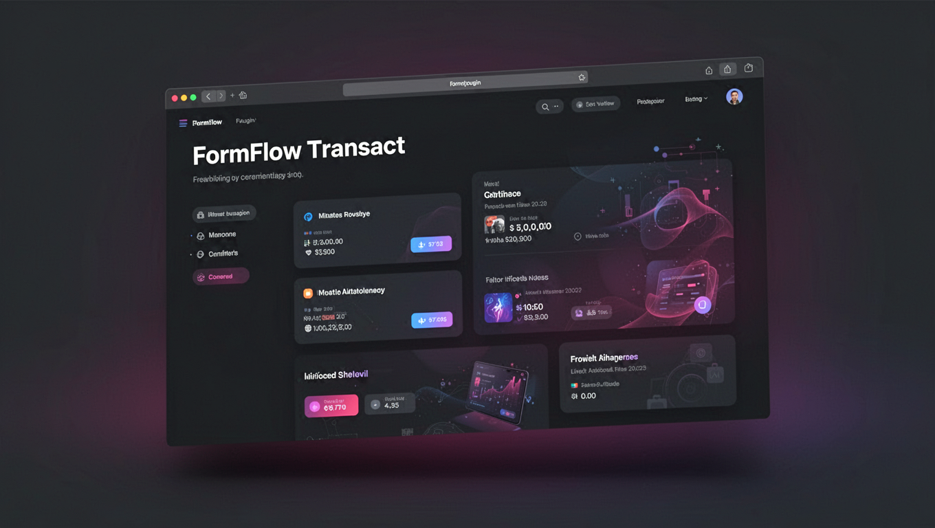Preview of FormFlow Transact