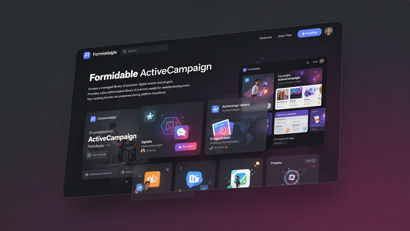 Preview of Formidable ActiveCampaign