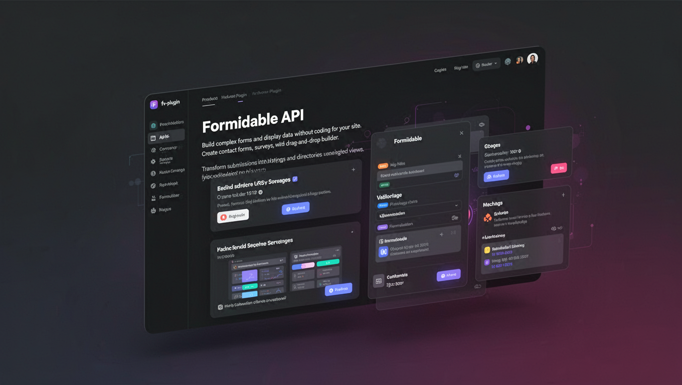 Preview of Formidable API