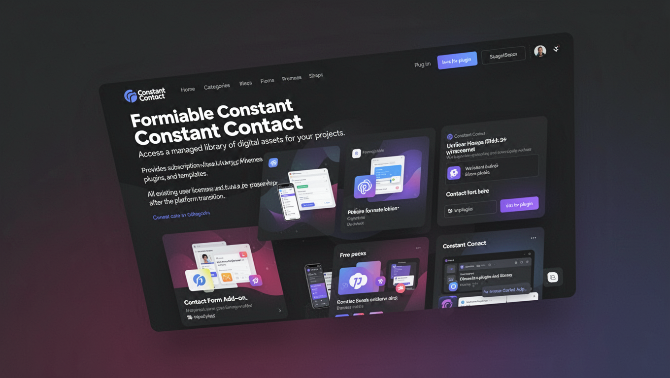 Preview of Formidable Constant Contact