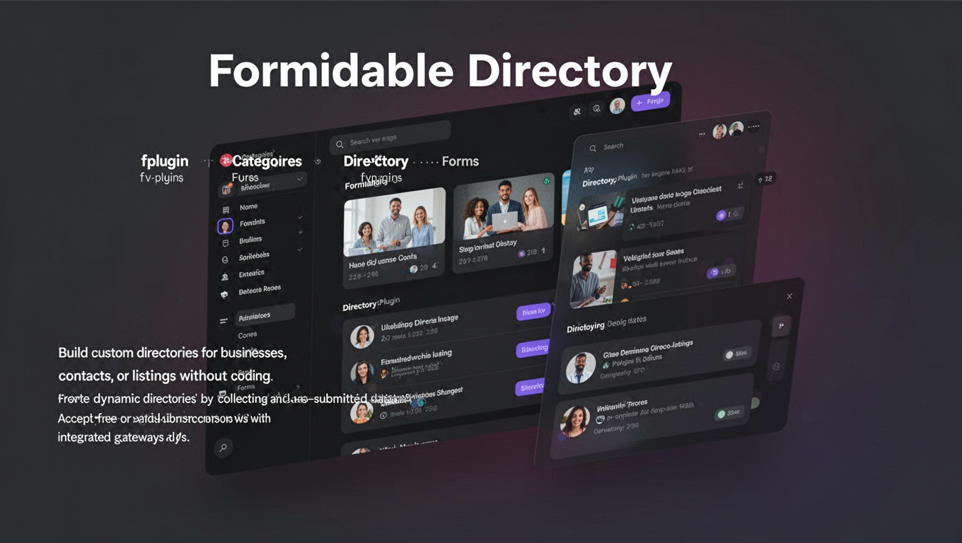 Preview of Formidable Directory