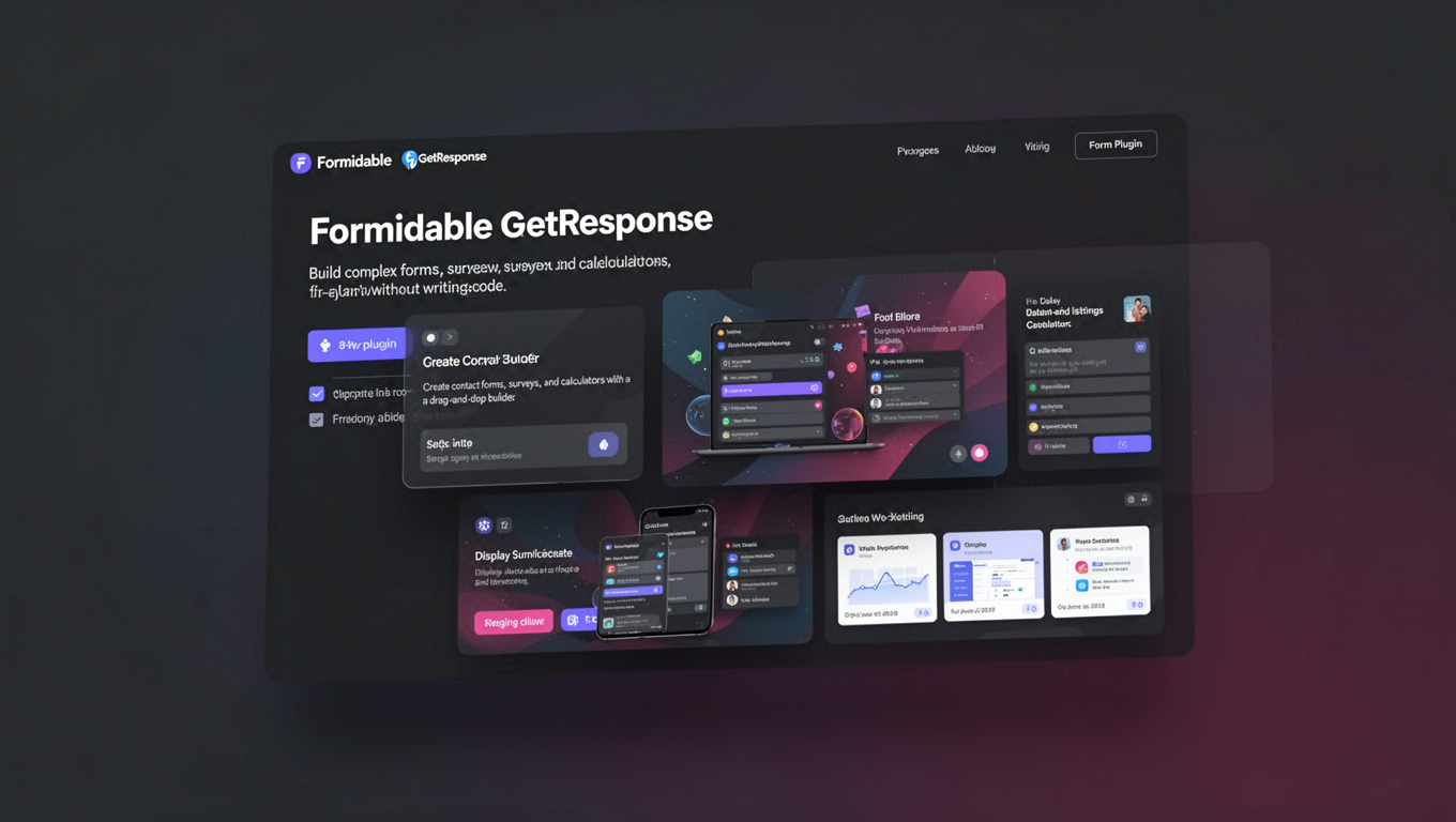 Preview of Formidable GetResponse