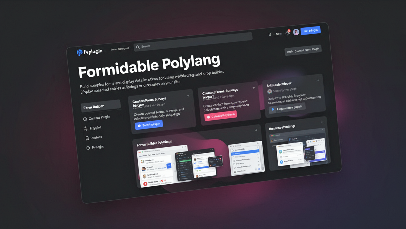 Preview of Formidable Polylang