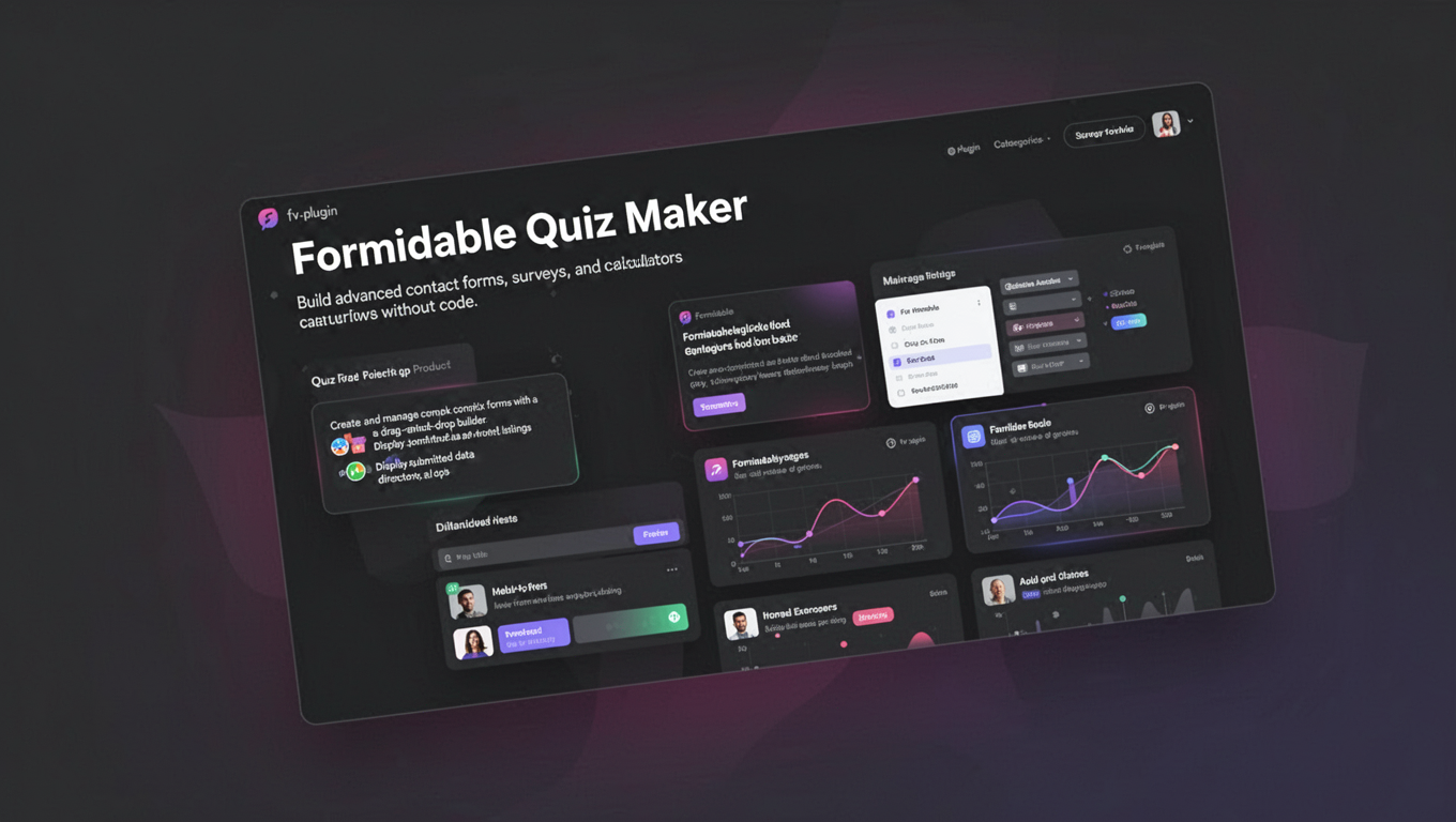Preview of Formidable Quiz Maker