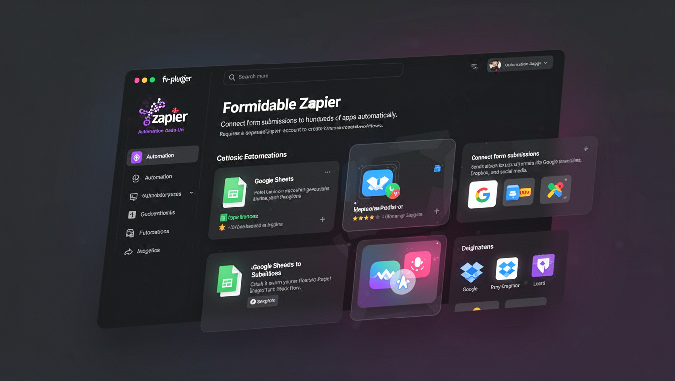 Preview of Formidable Zapier