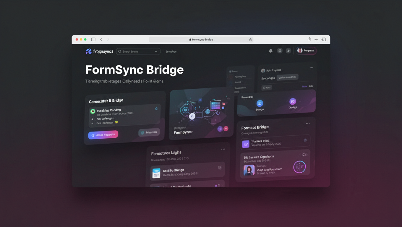 Preview of FormSync Bridge