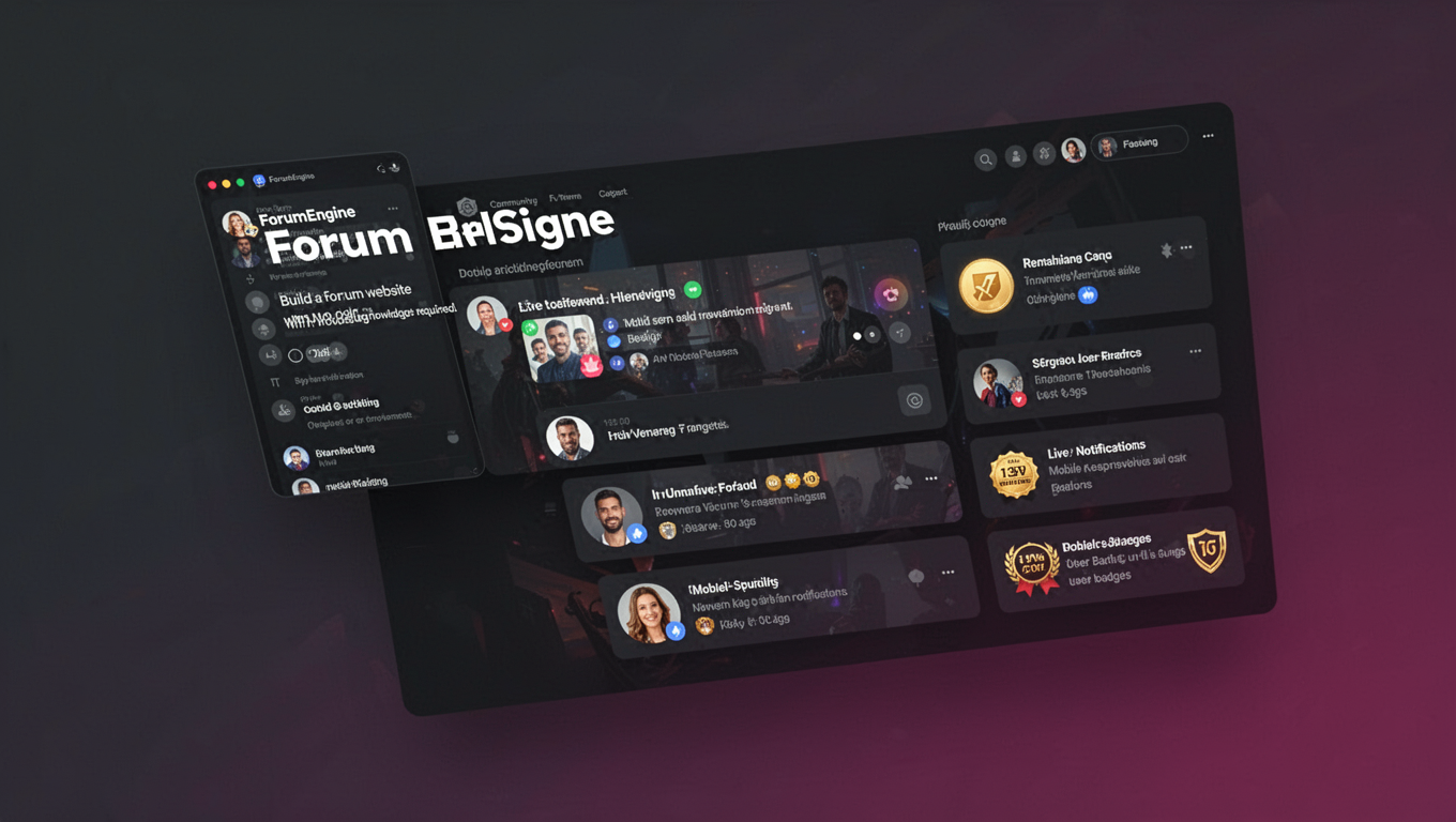 Preview of ForumEngine