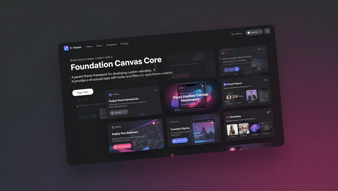 Preview of Foundation Canvas Core