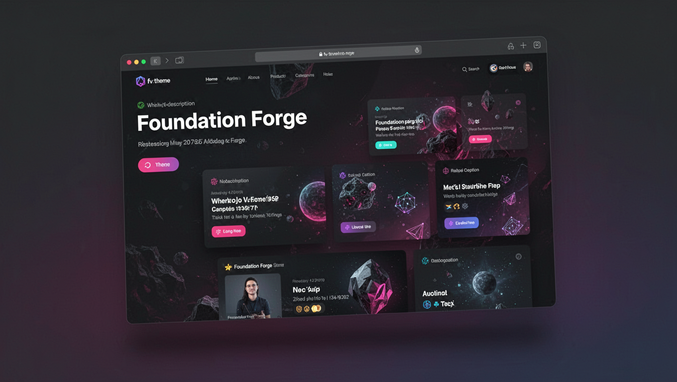Preview of Foundation Forge