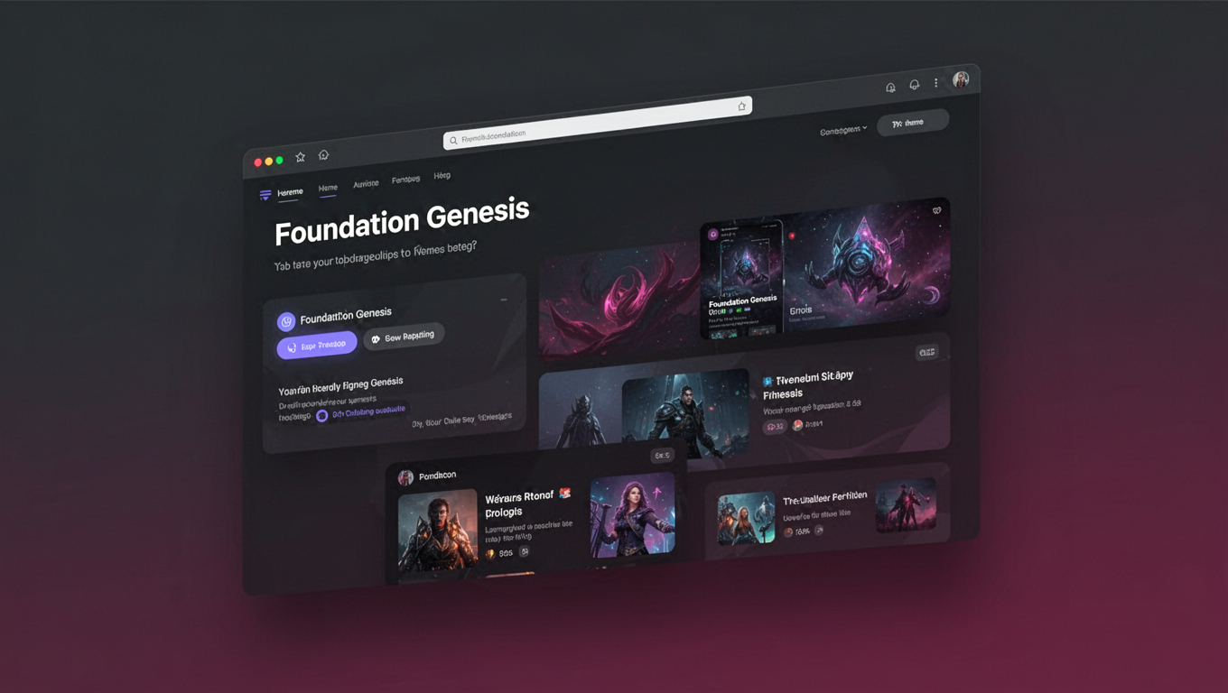 Preview of Foundation Genesis