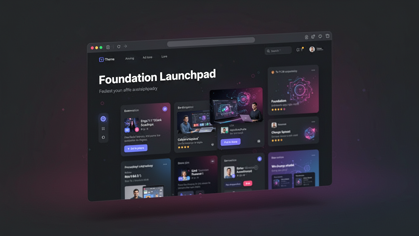 Preview of Foundation Launchpad