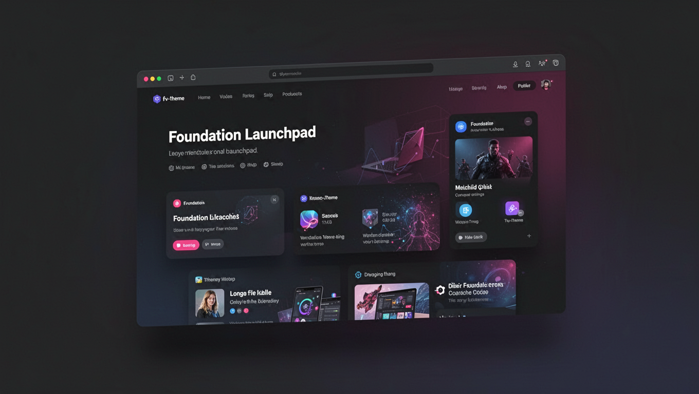 Preview of Foundation Launchpad