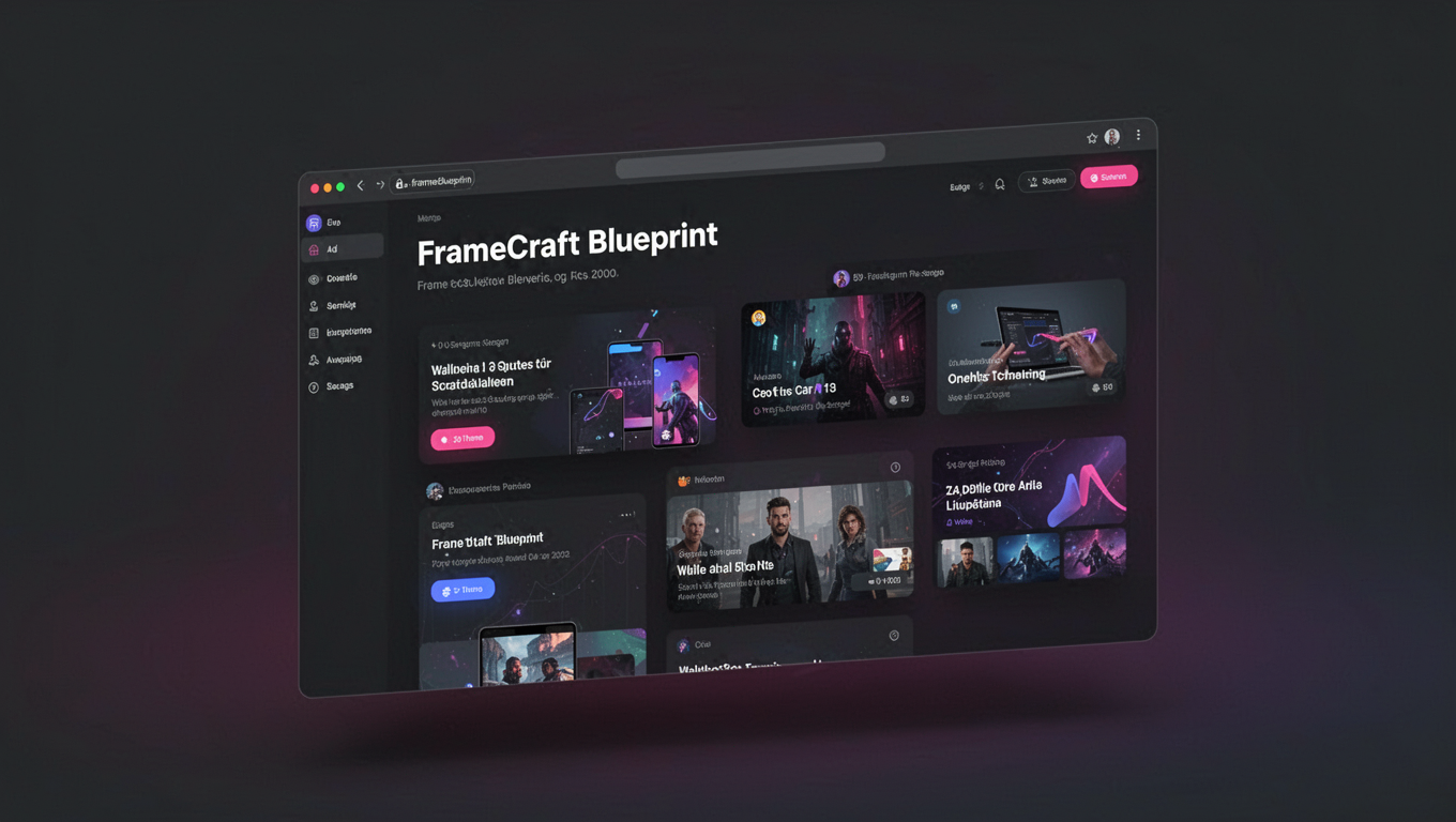 Preview of FrameCraft Blueprint