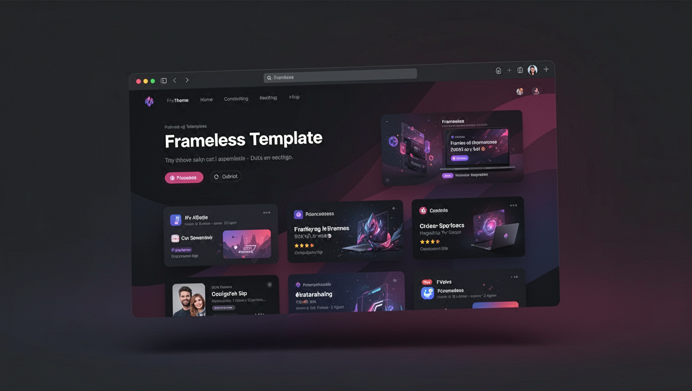 Preview of Frameless Template