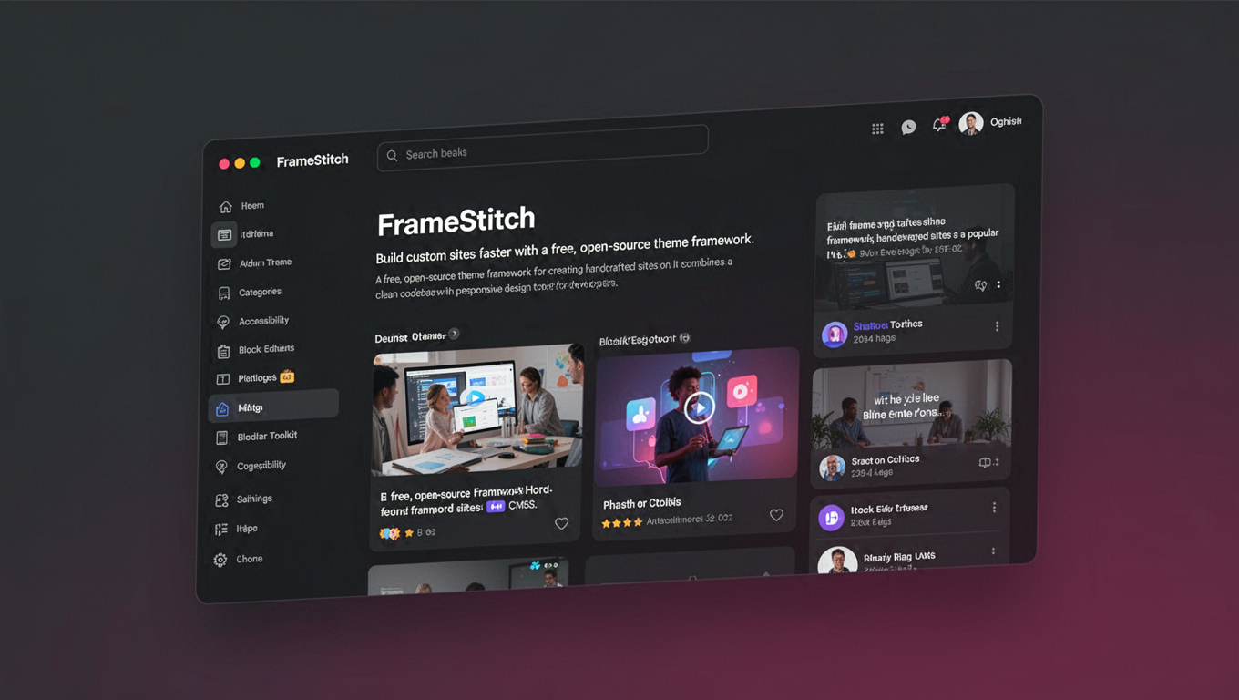 Preview of FrameStitch