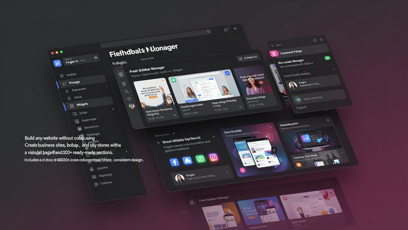 Preview of Fresh Sidebar Manager