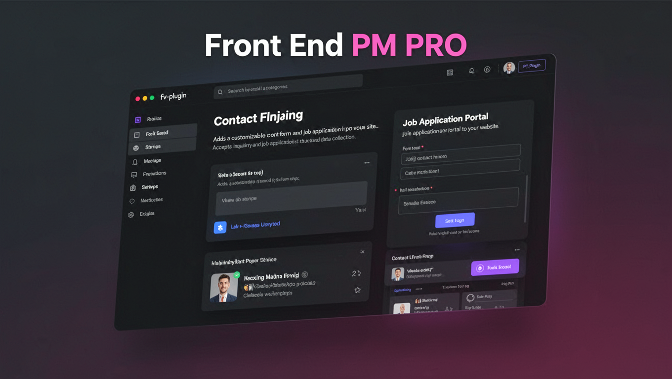 Preview of Front End PM PRO