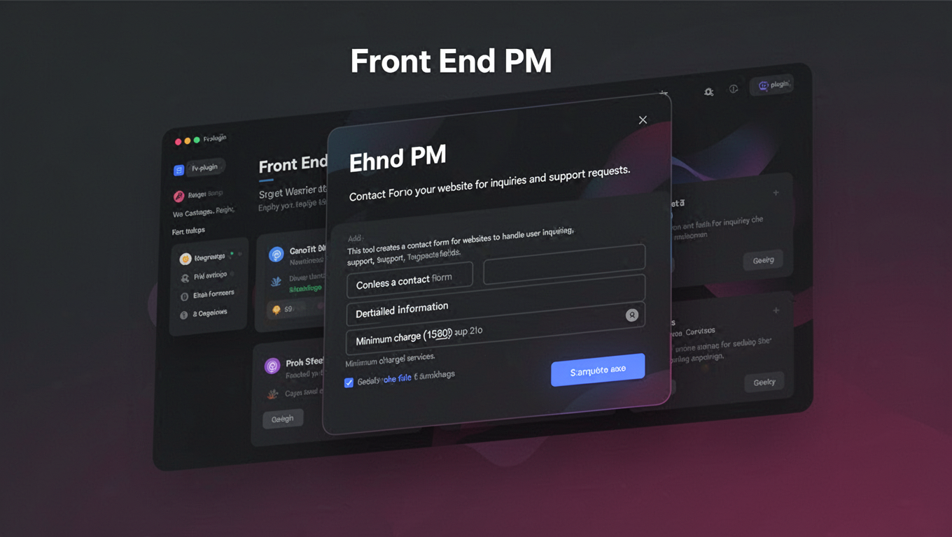 Preview of Front End PM