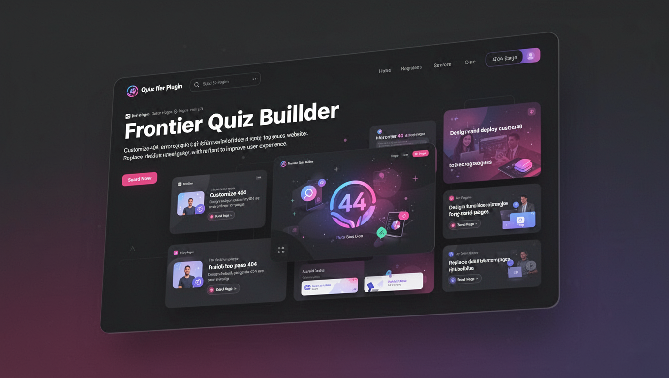 Preview of Frontier Quiz Builder