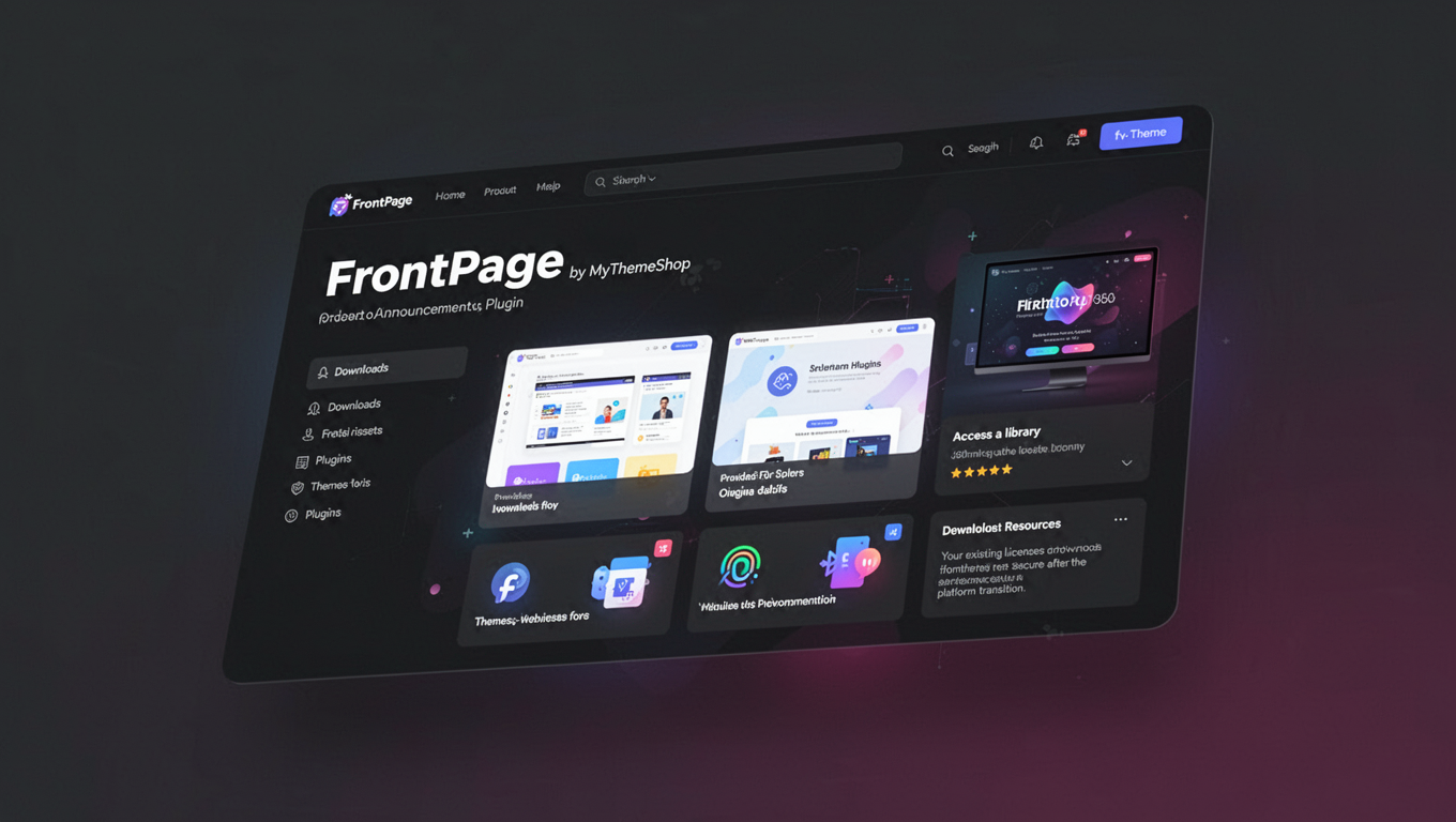 Preview of FrontPage by MyThemeShop
