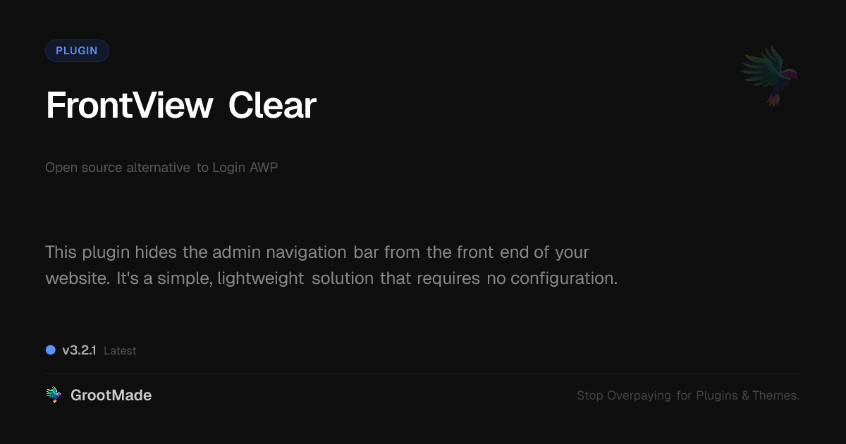 Preview of FrontView Clear