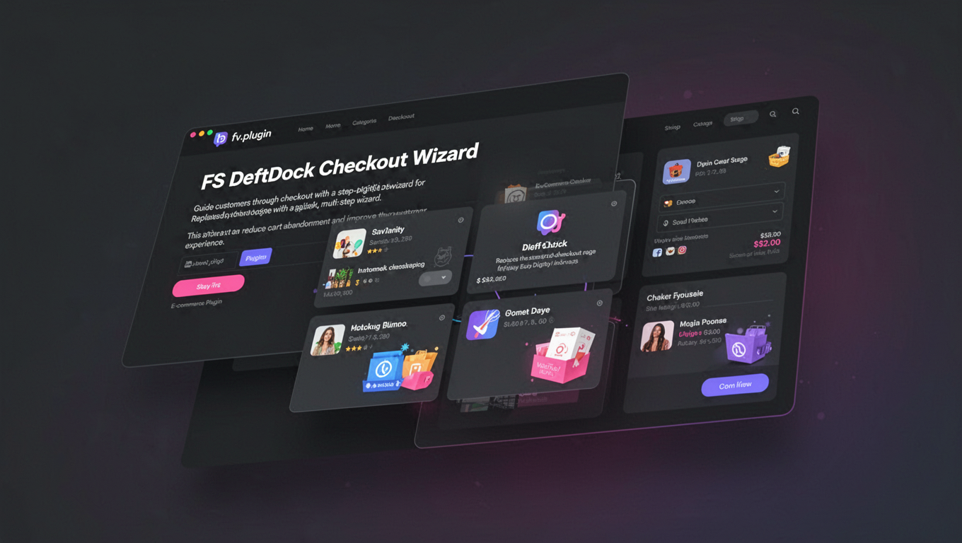 Preview of FS DeftDock Checkout Wizard
