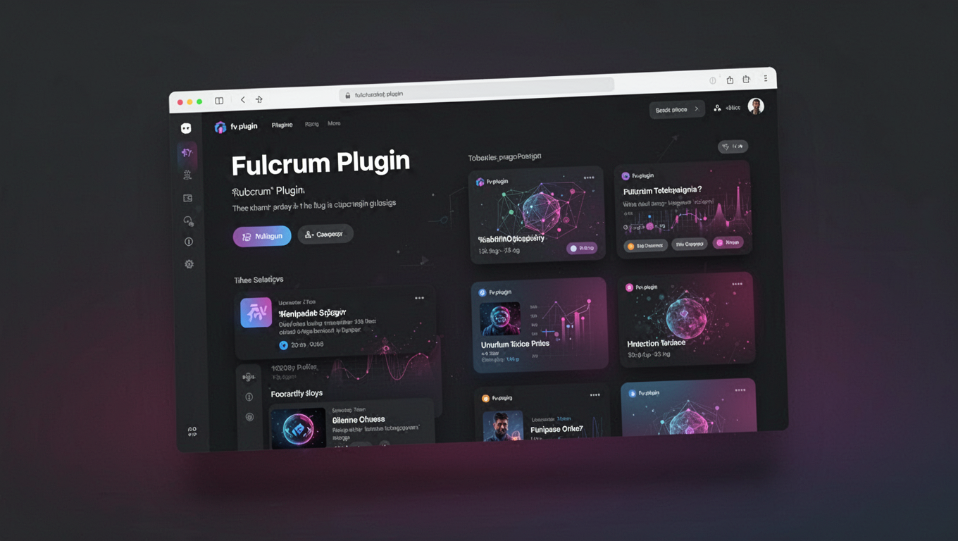 Preview of Fulcrum Plugin
