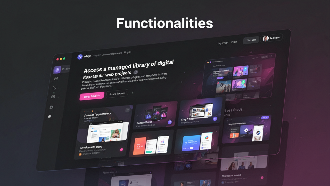 Preview of Functionalities