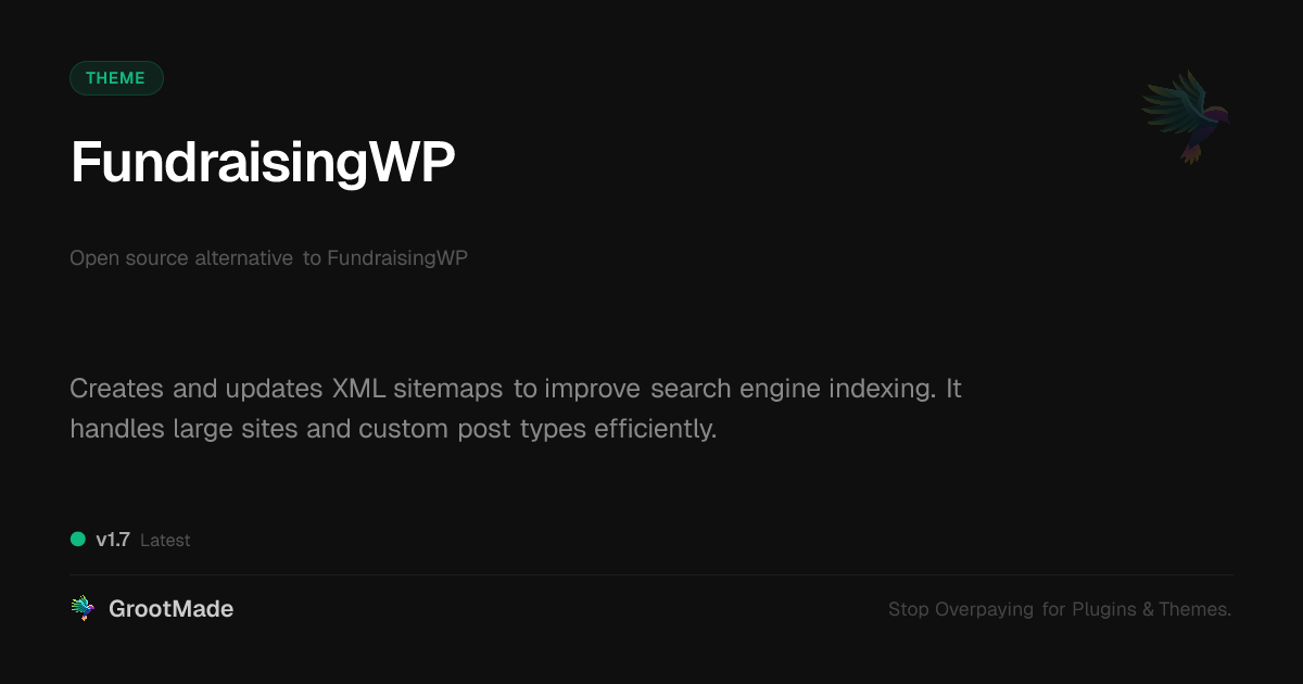 Preview of FundraisingWP