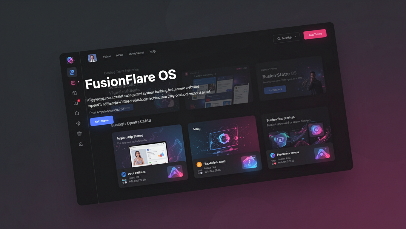 Preview of FusionFlare OS