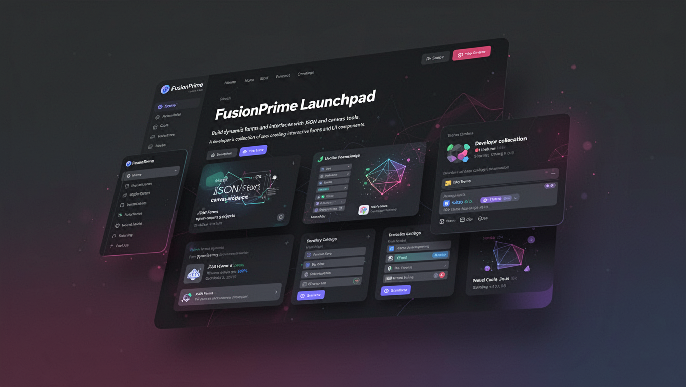 Preview of FusionPrime Launchpad
