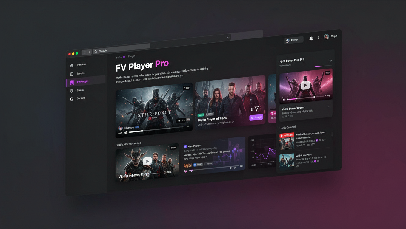 Preview of FV Player Pro