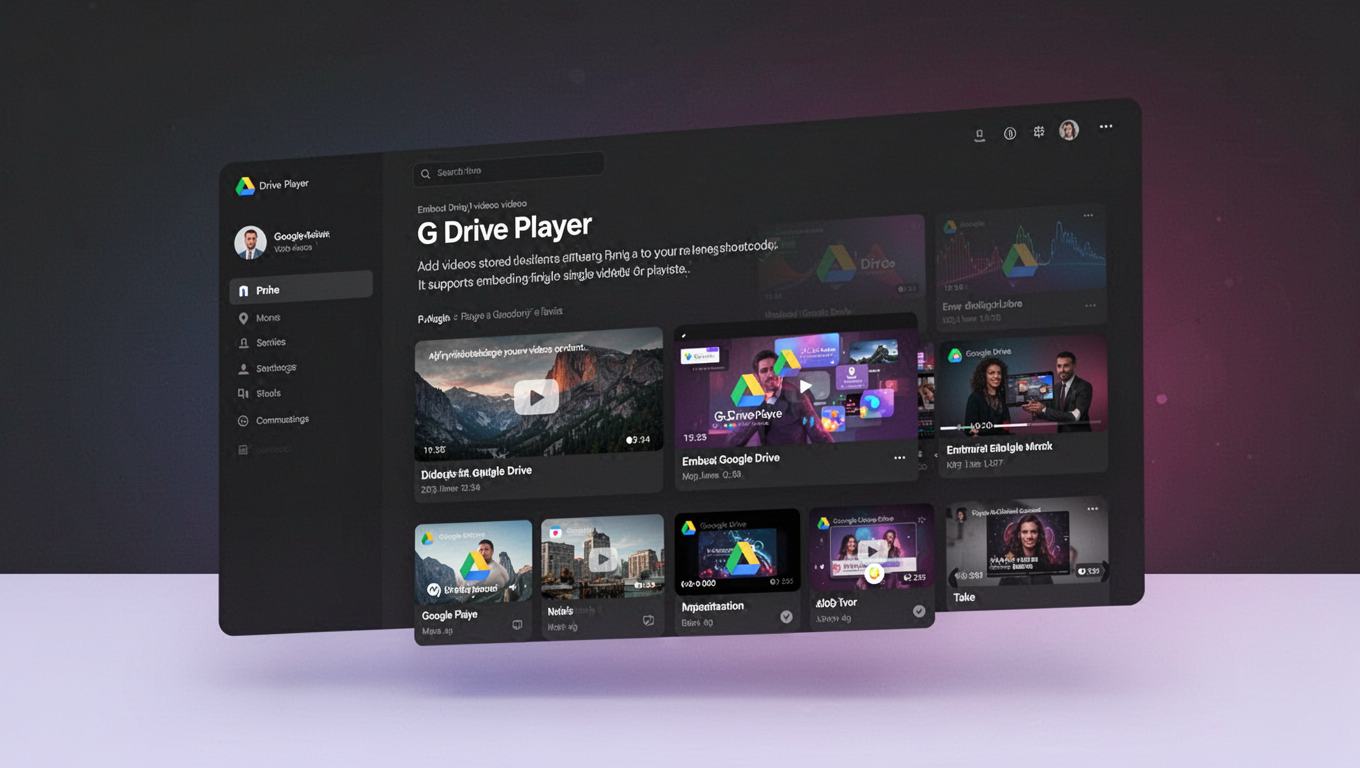 Preview of G Drive Player