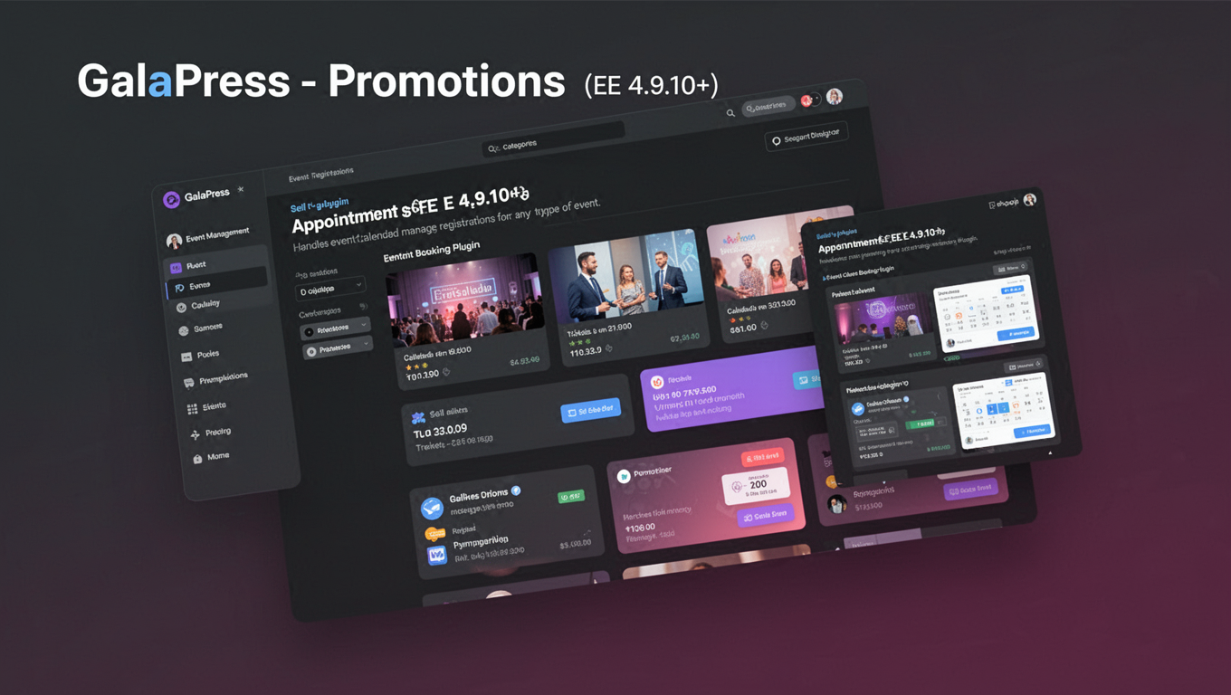 Preview of GalaPress - Promotions (EE 4.9.10+)